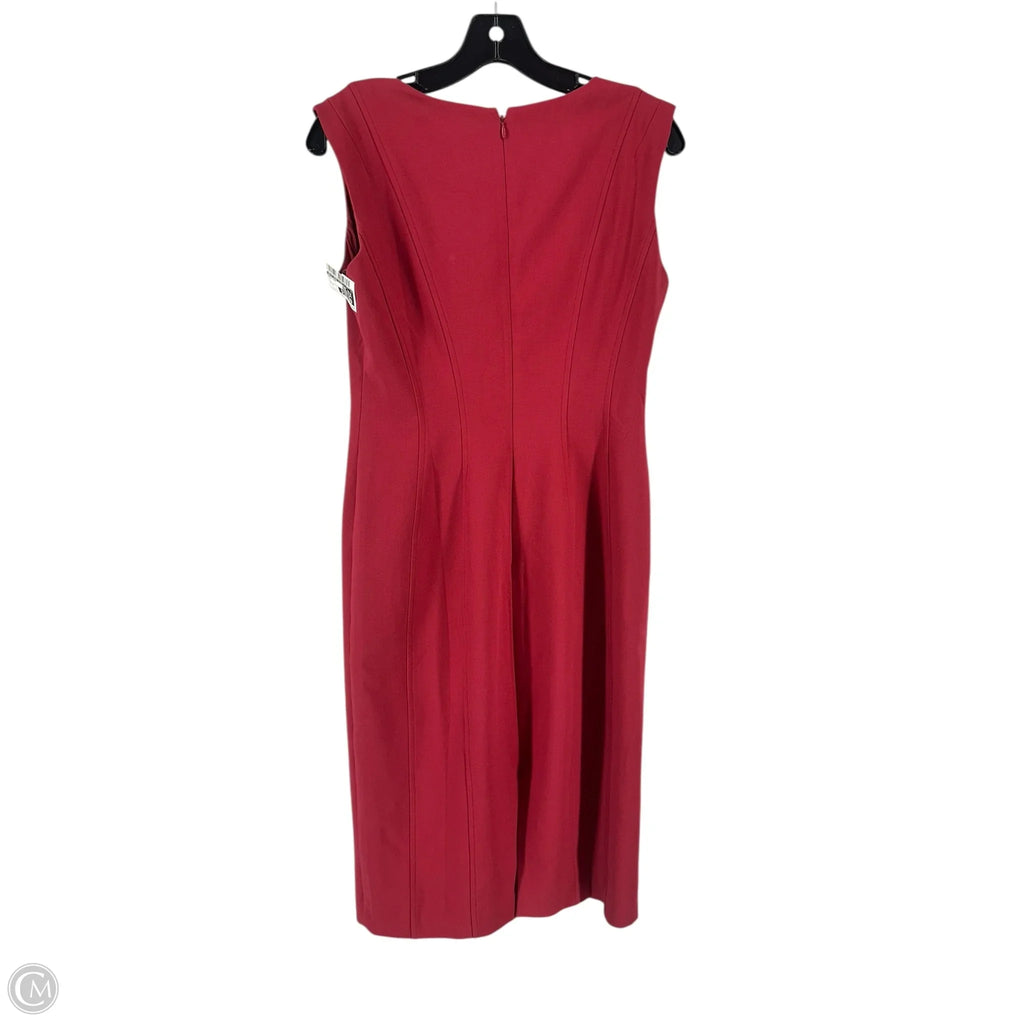 Dress Work By White House Black Market In Red, Size: 4
