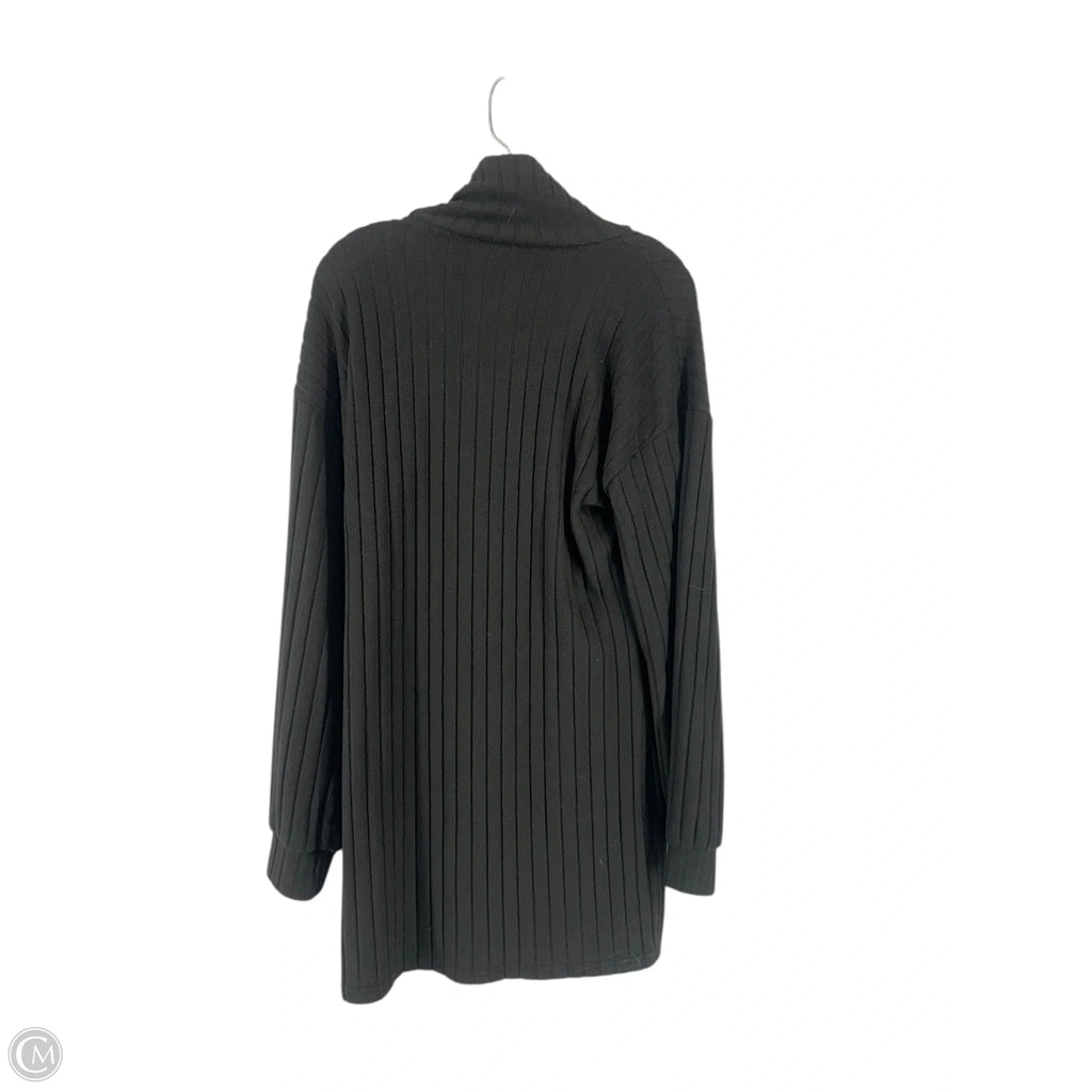 Dress Sweater By Clothes Mentor In Black, Size: L