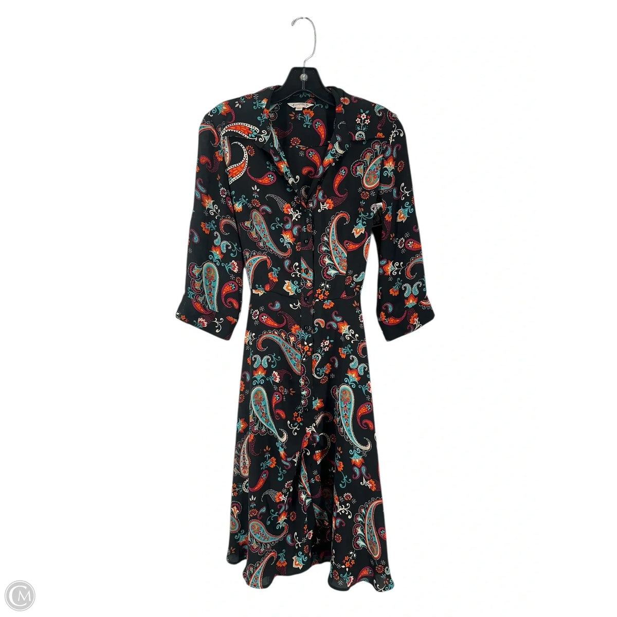 Dress Casual Midi By Nanette Lepore In Paisley Print, Size: M