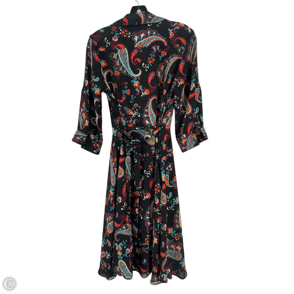 Dress Casual Midi By Nanette Lepore In Paisley Print, Size: M