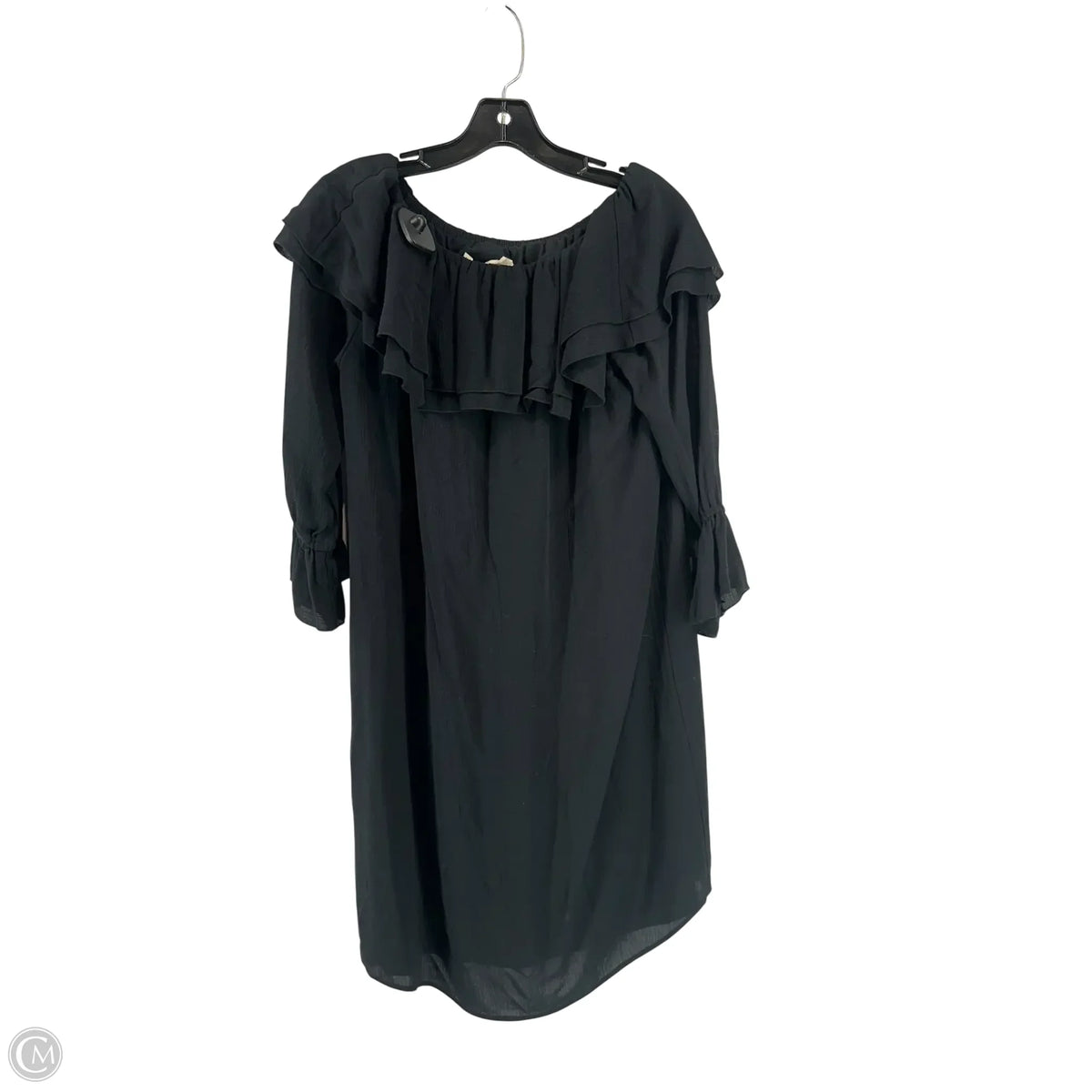 Dress Casual Midi By Soft Surroundings In Black, Size: Mp