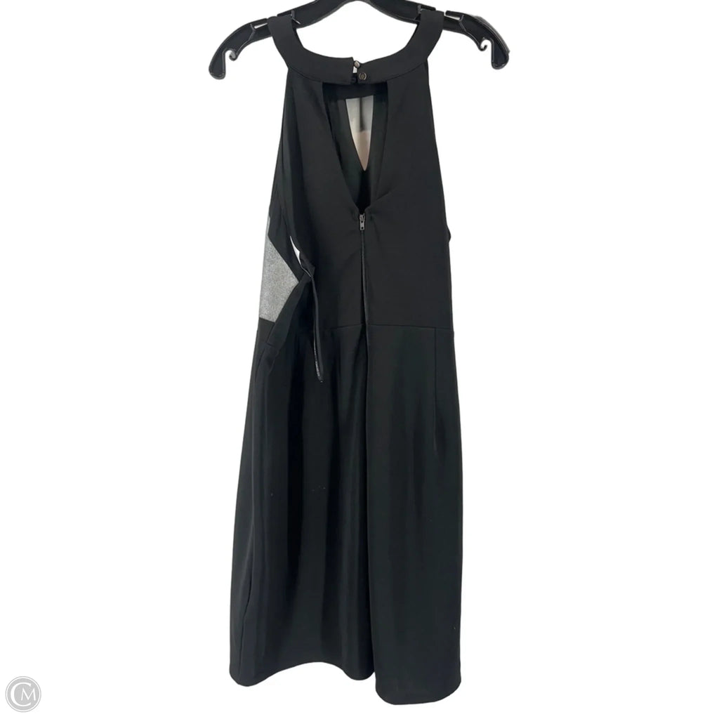 Dress Casual Short By Forever 21 In Black & Silver, Size: 3x