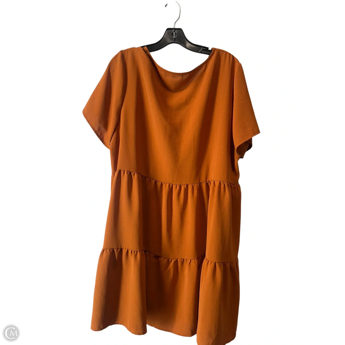 Dress Casual Short By Clothes Mentor In Orange, Size: Xl