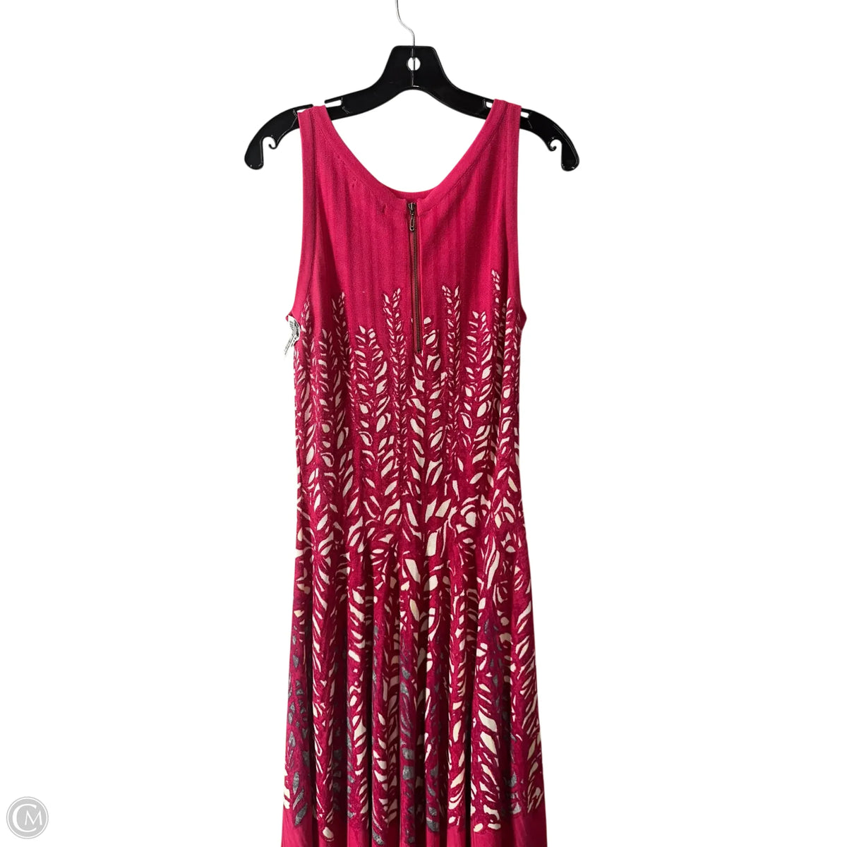 Dress Casual Midi By Nic + Zoe In Pink, Size: M