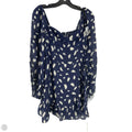 Dress Casual Short By Reformation In Blue & Cream, Size: 6