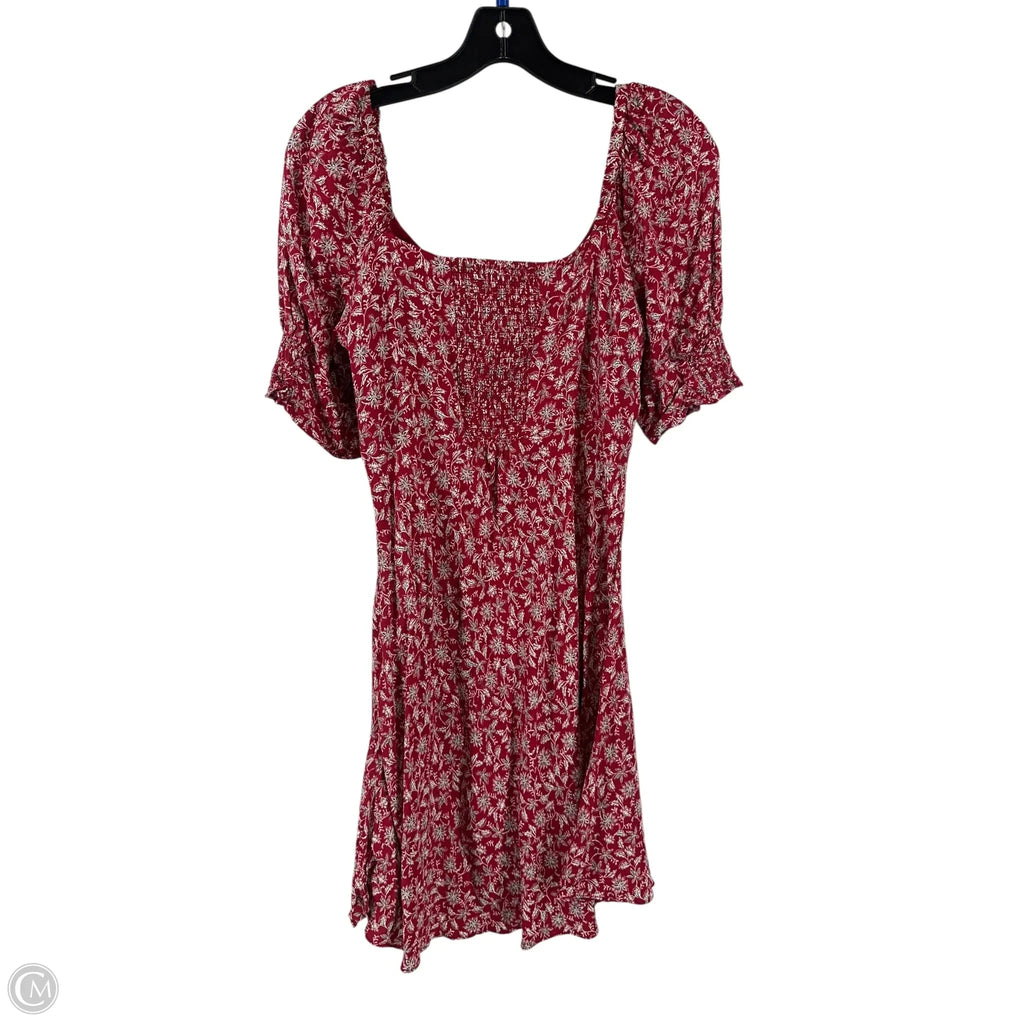 Dress Casual Short By Madewell In Red, Size: 4