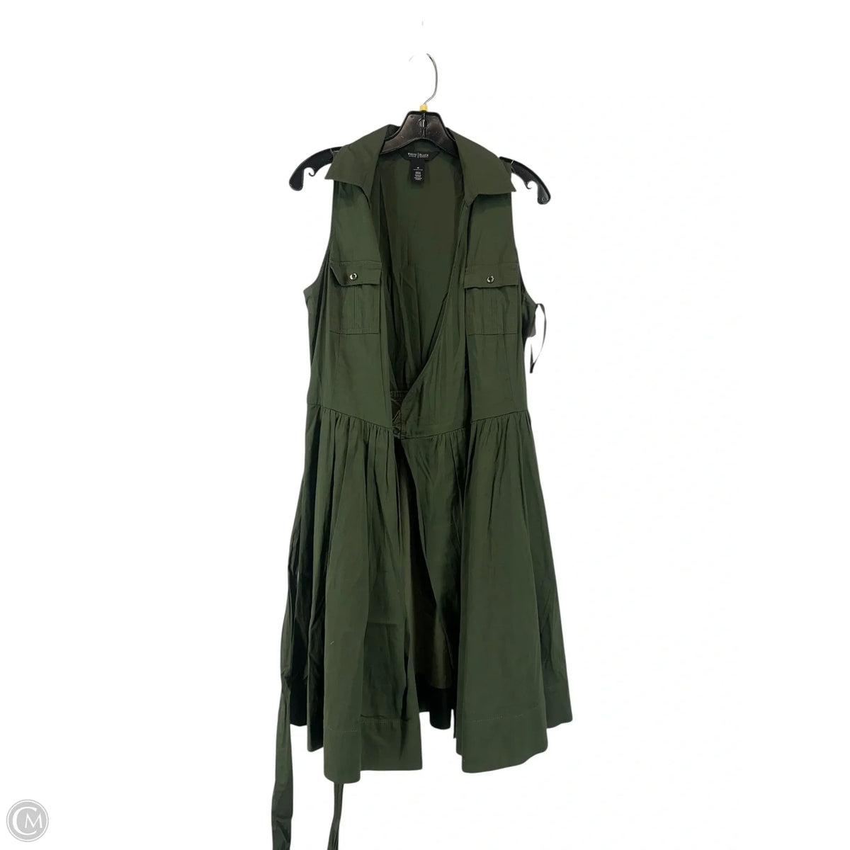Dress Casual Midi By White House Black Market In Green, Size: 10