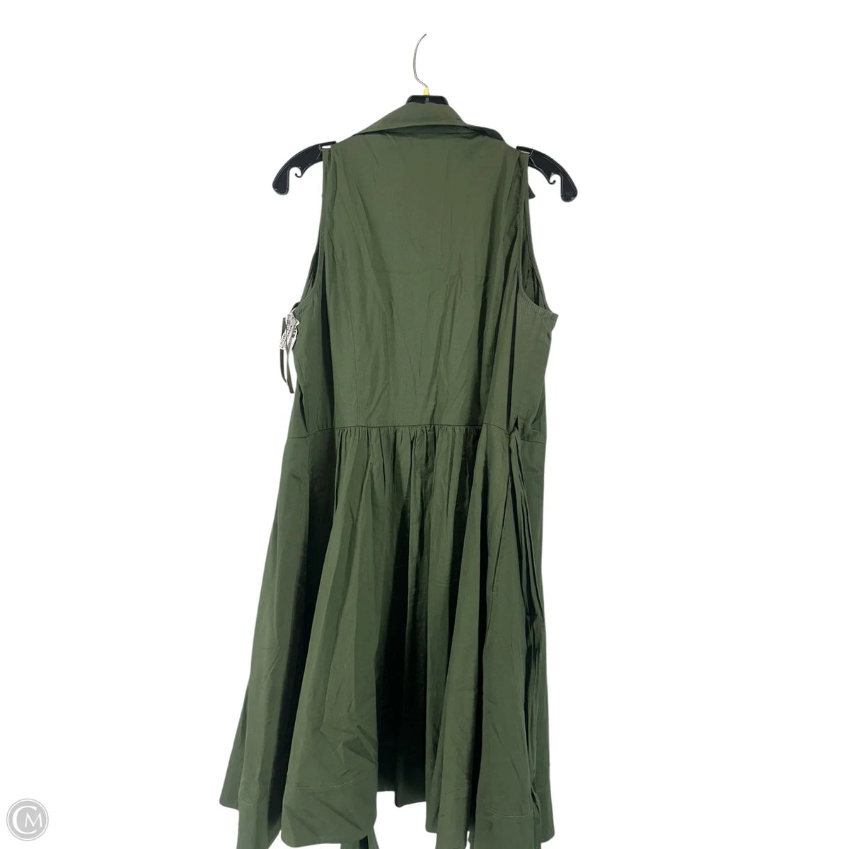 Dress Casual Midi By White House Black Market In Green, Size: 10