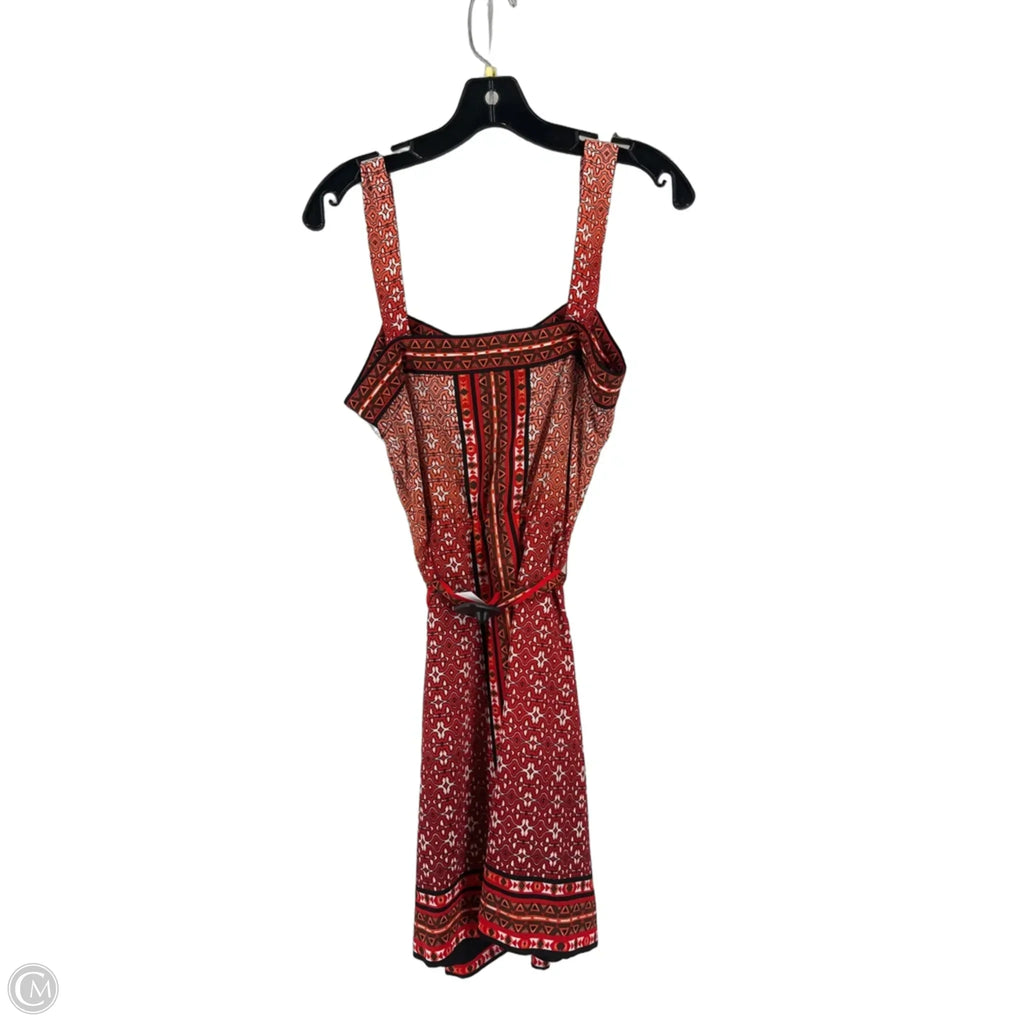 Dress Casual Short By White House Black Market In Red, Size: Xs