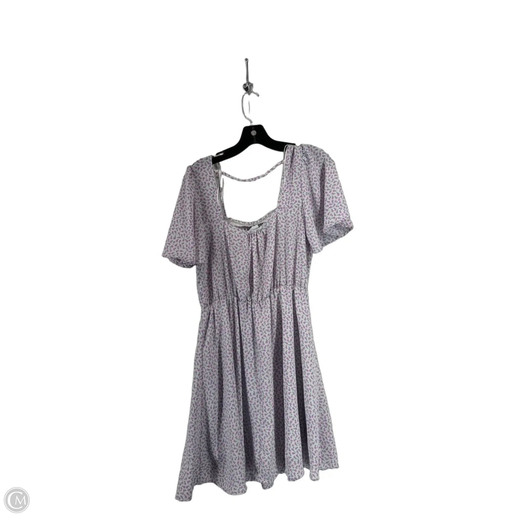 Dress Casual Short By Sienna Sky In Floral Print, Size: L