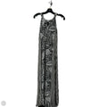 Dress Casual Maxi By Chicos In Black & White, Size: 10