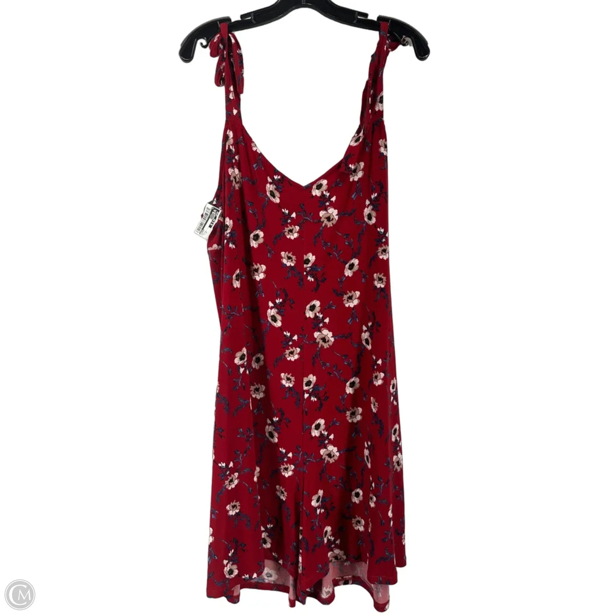 Romper By Cato In Red, Size: 2x