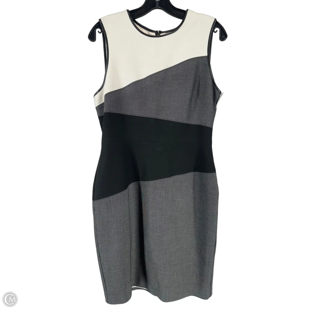 Dress Work By White House Black Market In Black & Grey, Size: 10p
