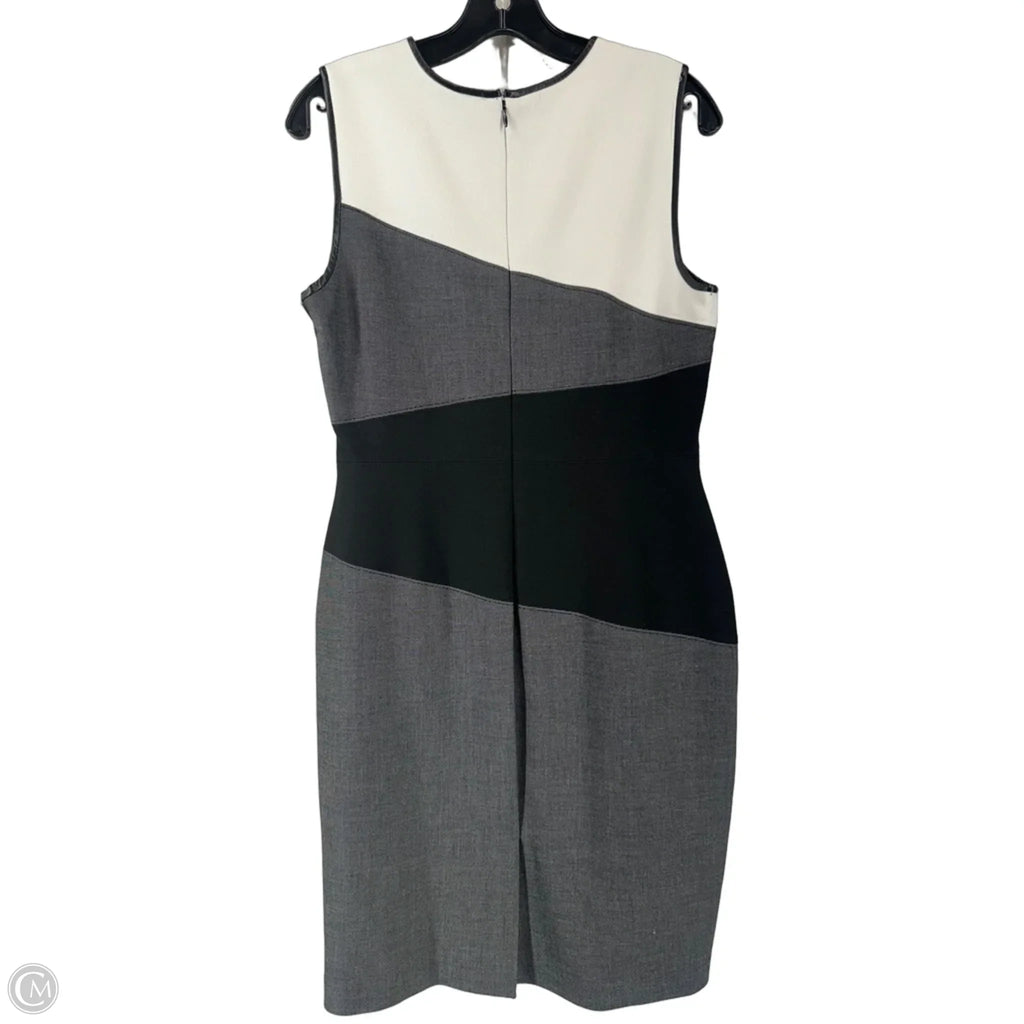 Dress Work By White House Black Market In Black & Grey, Size: 10p