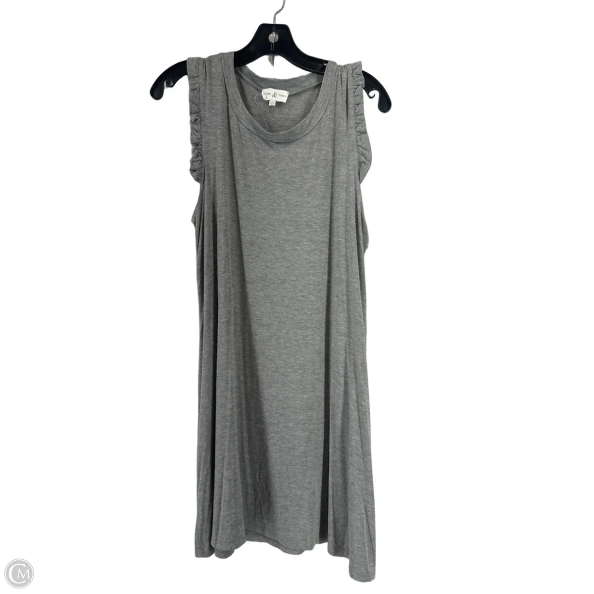 Dress Casual Short By Thyme And Honey In Grey, Size: L