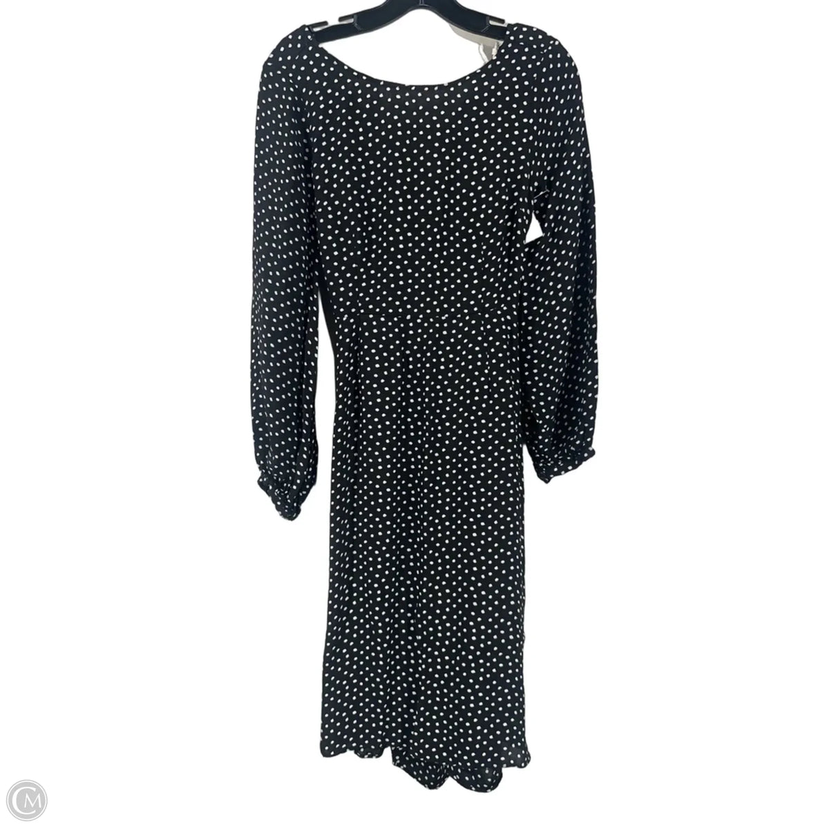 Dress Casual Midi By Anthropologie In Polkadot Pattern, Size: 2