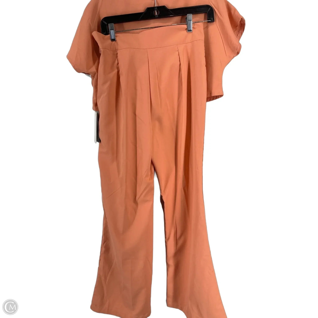Pants Set 2pc By Clothes Mentor In Orange, Size: S