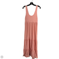 Dress Casual Maxi By Scoop In Pink, Size: M