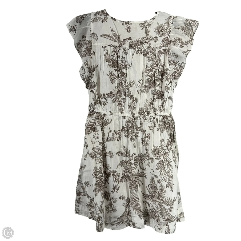 Dress Casual Short By Loft In Brown & White, Size: Mp