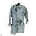 Dress Casual Short By Impressions In Blue Denim, Size: L