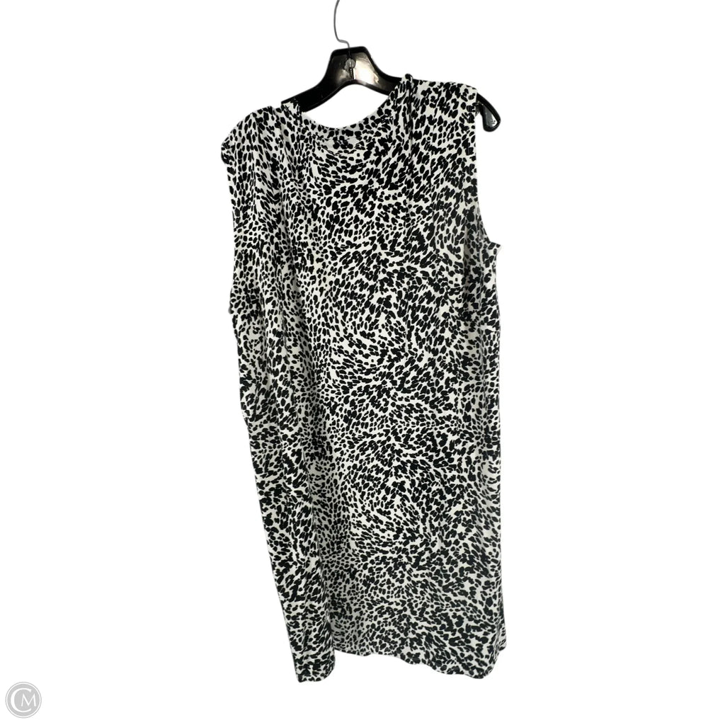 Dress Casual Midi By Maurices In Animal Print, Size: L