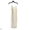 Dress Casual Midi By Banana Republic In Cream, Size: 10