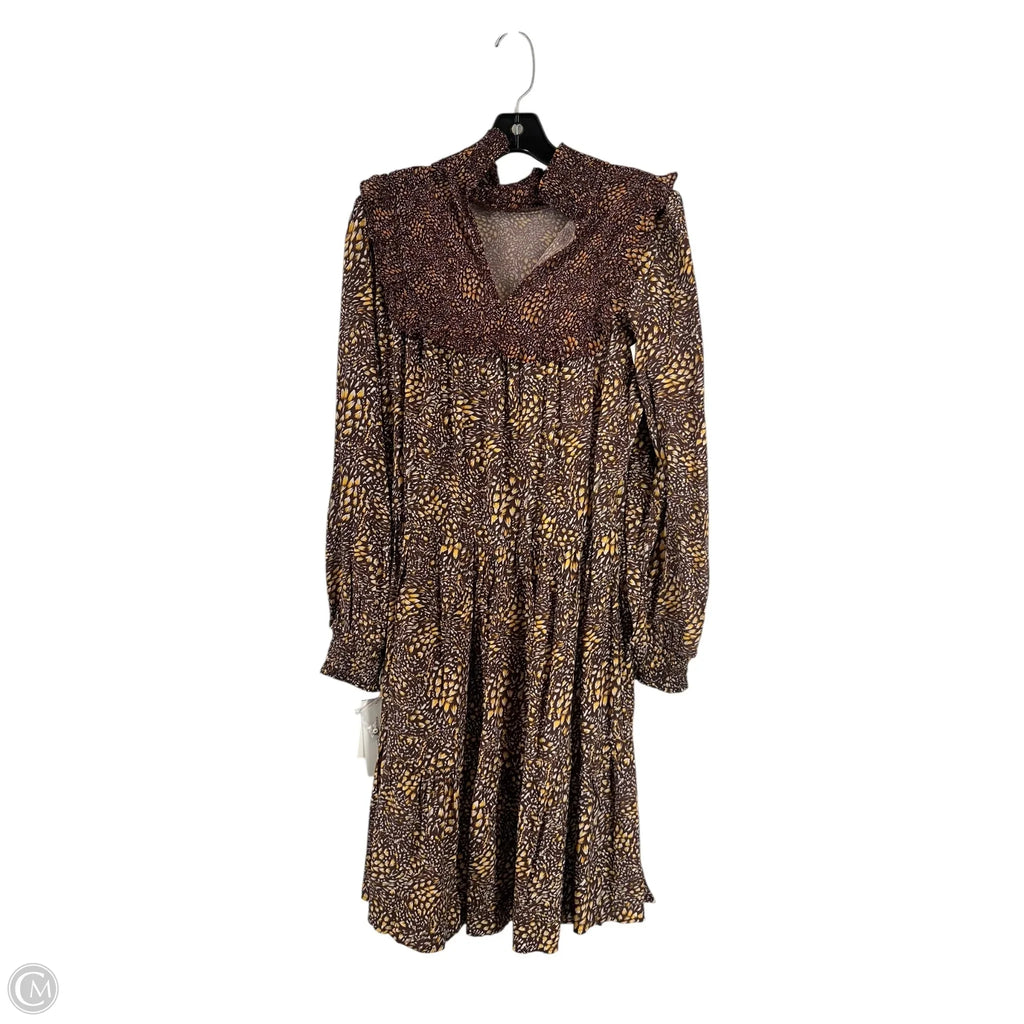 Dress Casual Midi By French Connection In Floral Print, Size: 6