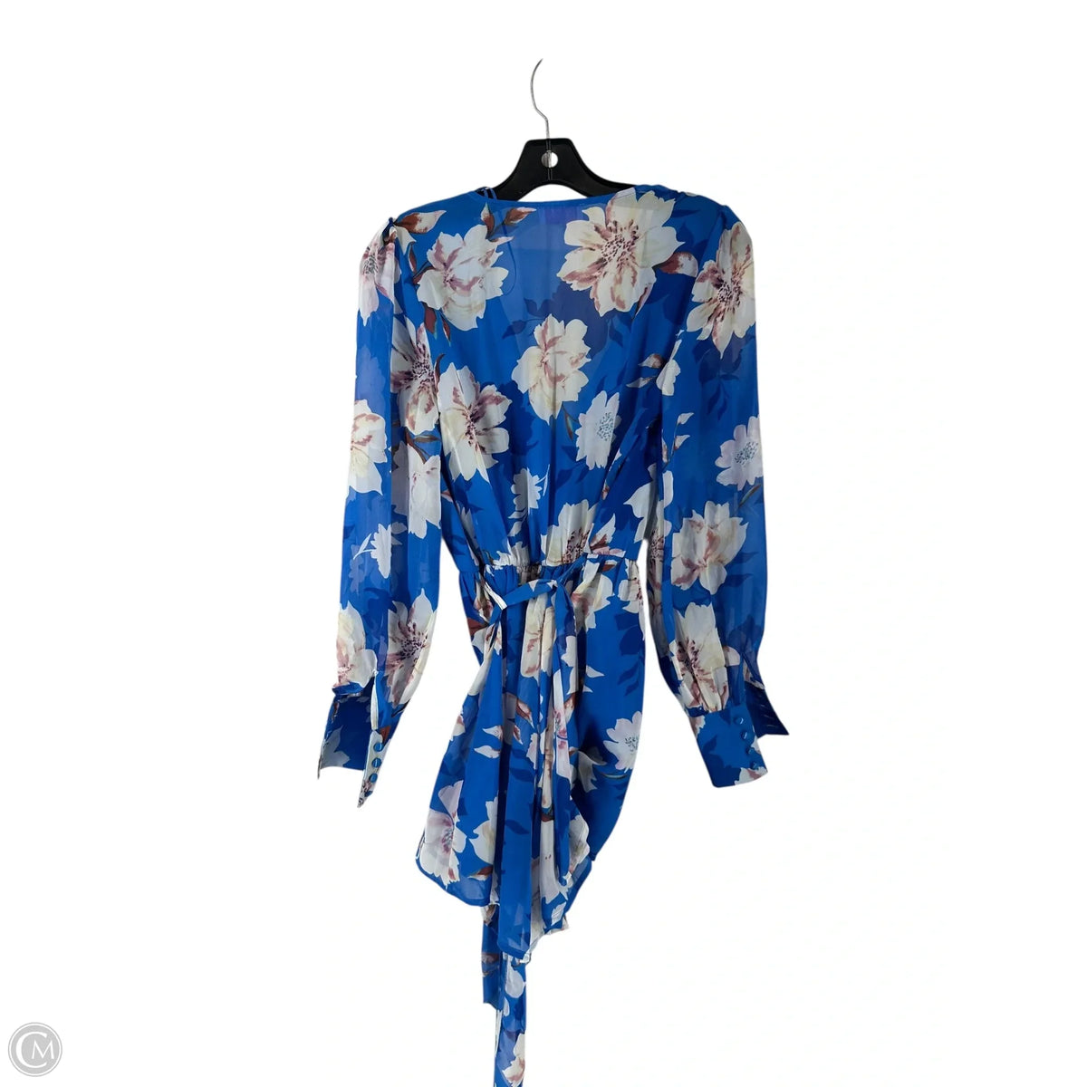 Dress Casual Short By Pink Lily In Blue, Size: S