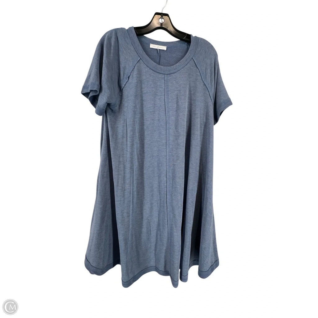 Dress Casual Short By Ces Femme In Blue, Size: L