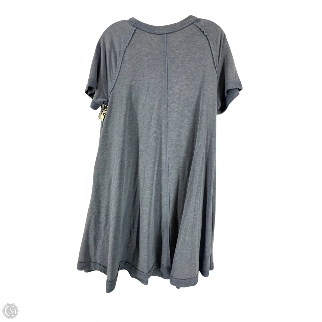 Dress Casual Short By Ces Femme In Blue, Size: L