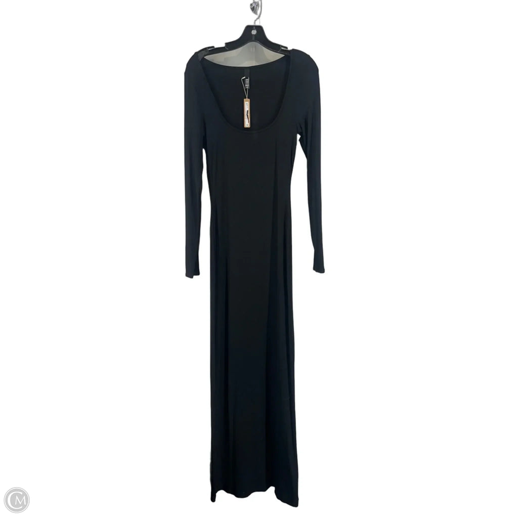 Dress Casual Maxi By Skims In Black, Size: L