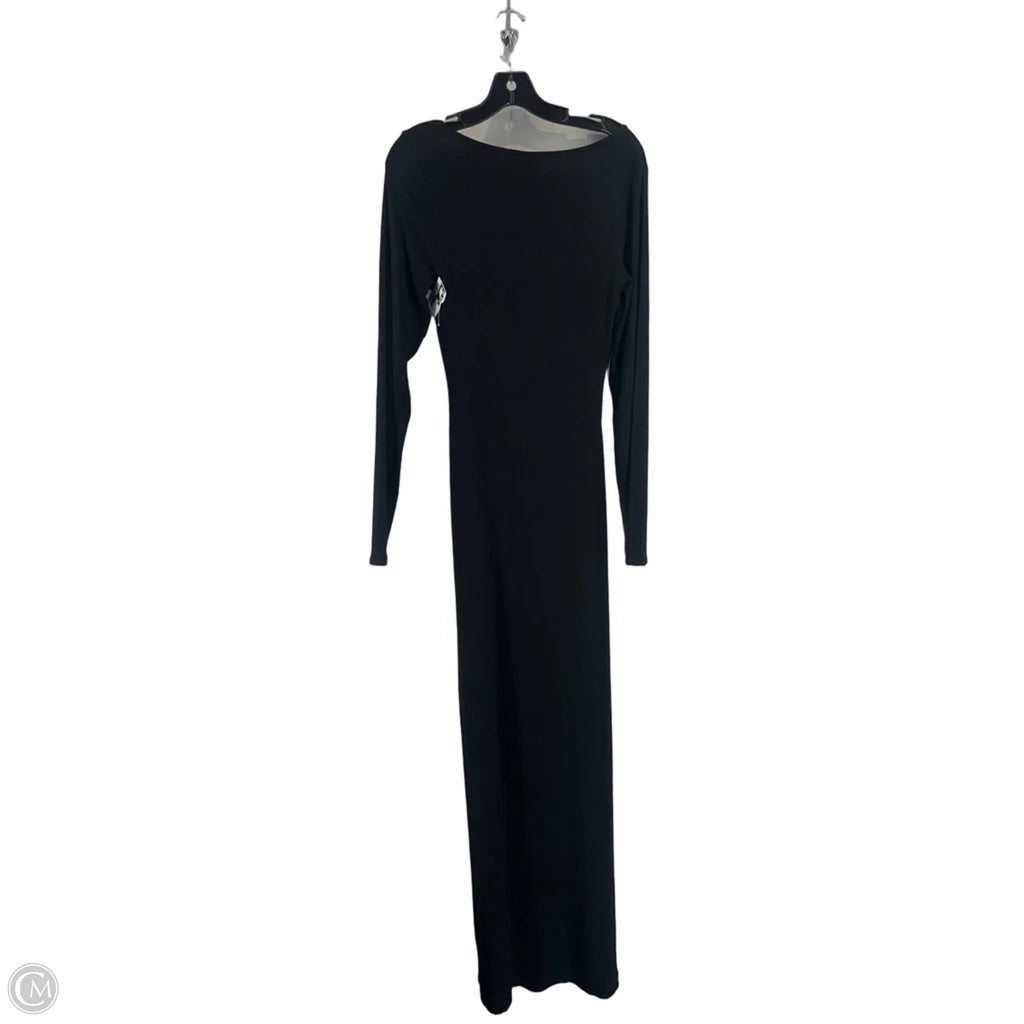 Dress Casual Maxi By Skims In Black, Size: L