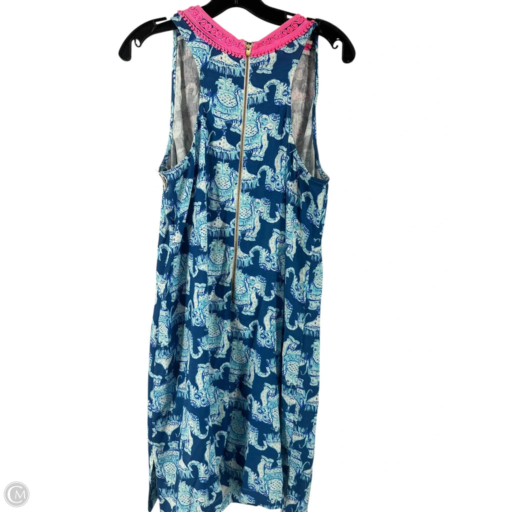 Dress Designer By Lilly Pulitzer In Blue, Size: 12
