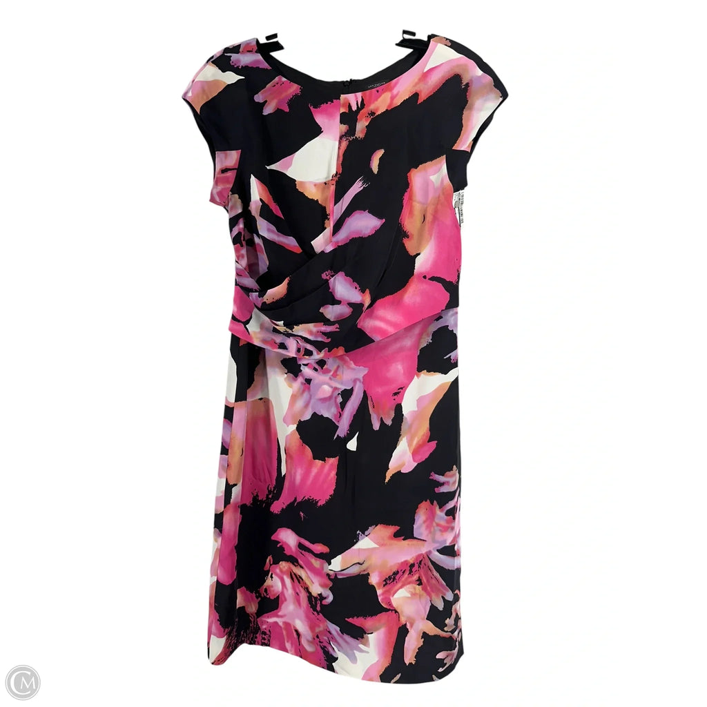 Dress Casual Midi By Ann Taylor In Black, Size: 4