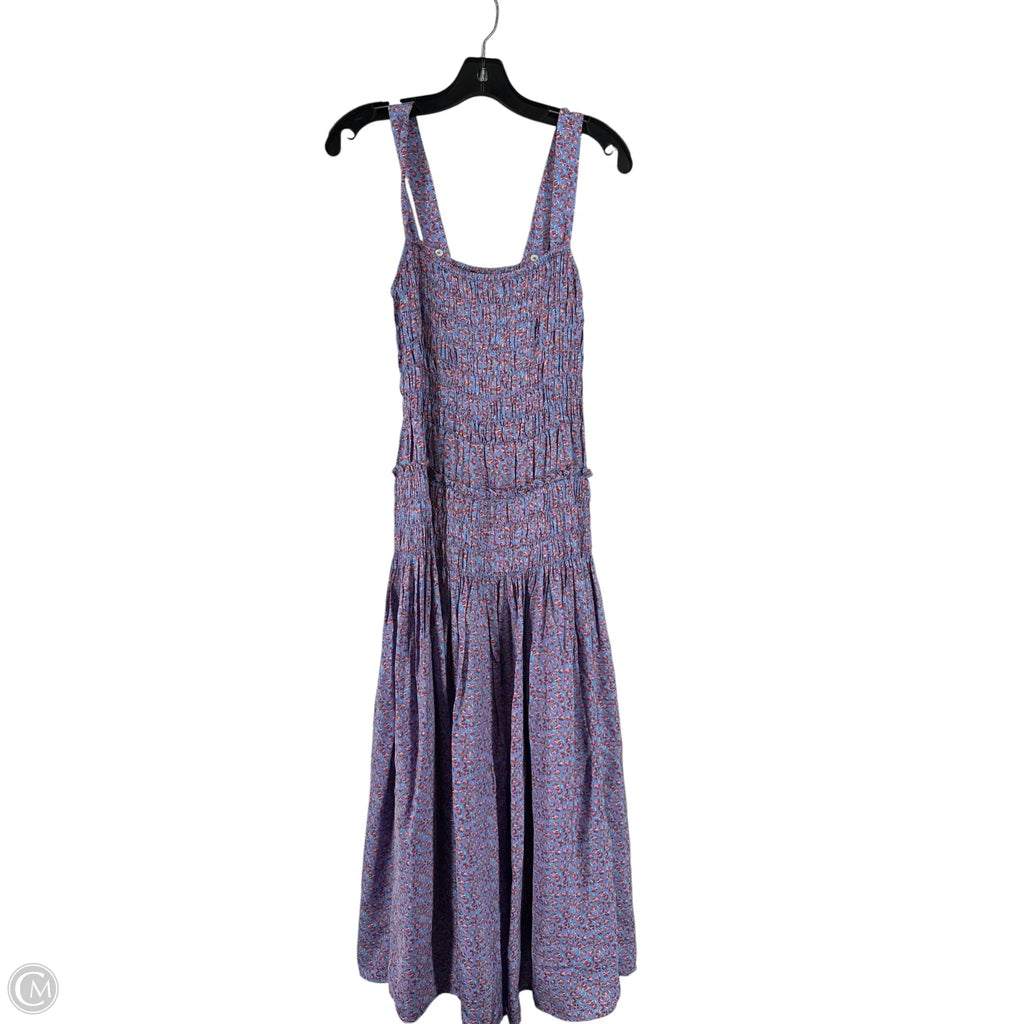 Dress Casual Maxi By J. Crew In Purple, Size: M