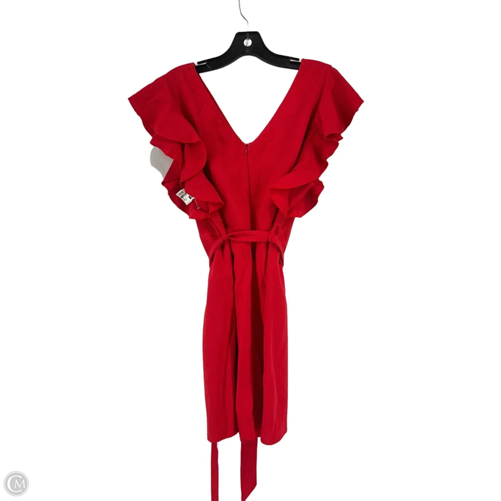 Dress Casual Short By Clothes Mentor In Red, Size: Xl