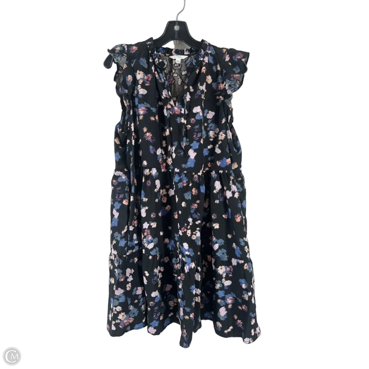 Dress Casual Short By Time And Tru In Black, Size: L