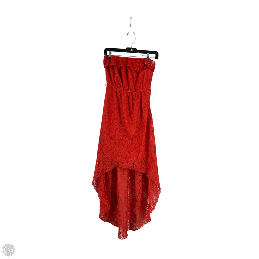 Dress Casual Short By Trixxi In Red, Size: S