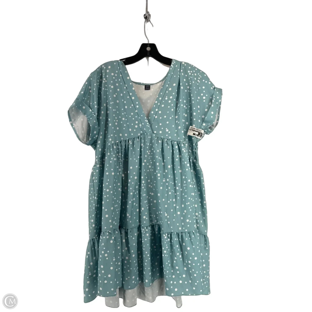 Dress Casual Midi By Shein In Polkadot Pattern, Size: L