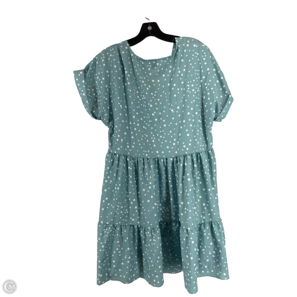 Dress Casual Midi By Shein In Polkadot Pattern, Size: L