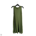 Dress Casual Midi By Time And Tru In Green, Size: M