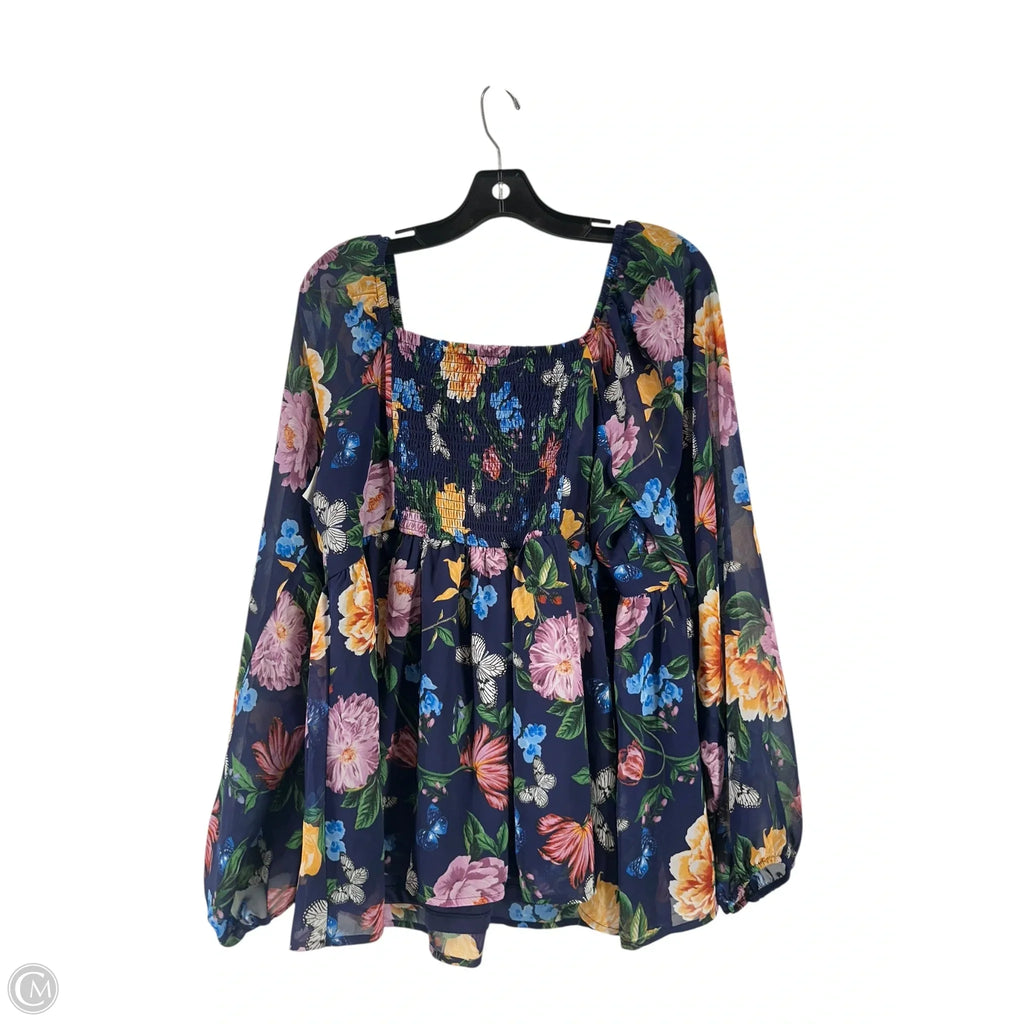 Dress Casual Midi By Torrid In Blue, Size: L