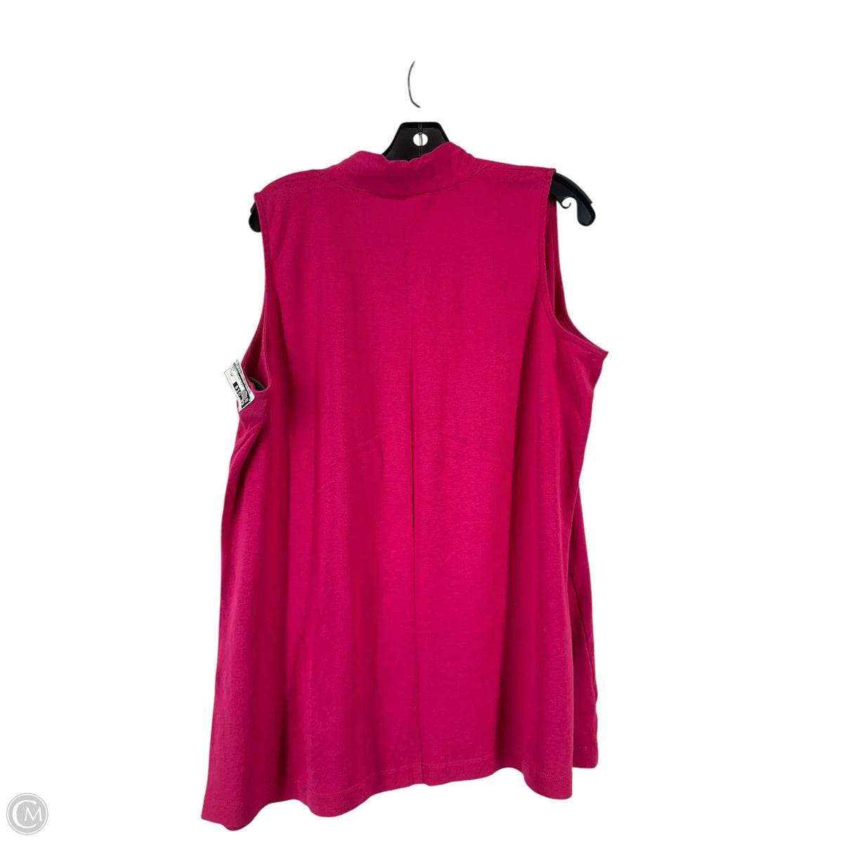 Dress Casual Midi By Chicos In Pink, Size: 30