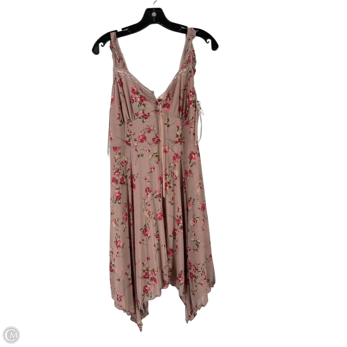 Dress Casual Midi By Kirious In Floral Print, Size: L