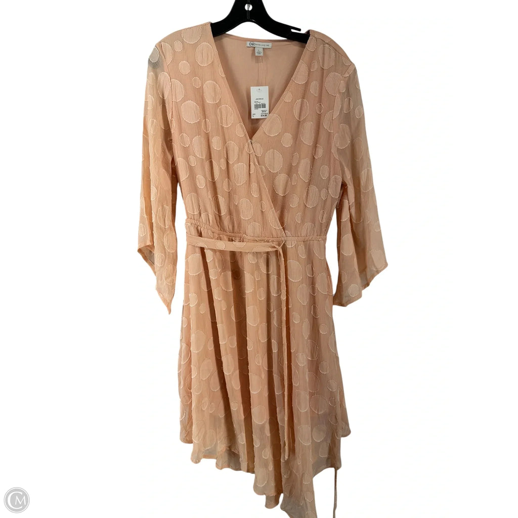 Dress Casual Short By Cato In Pink, Size: L