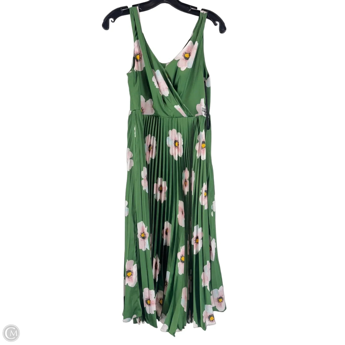Dress Casual Midi By Maggy London In Green, Size: 4