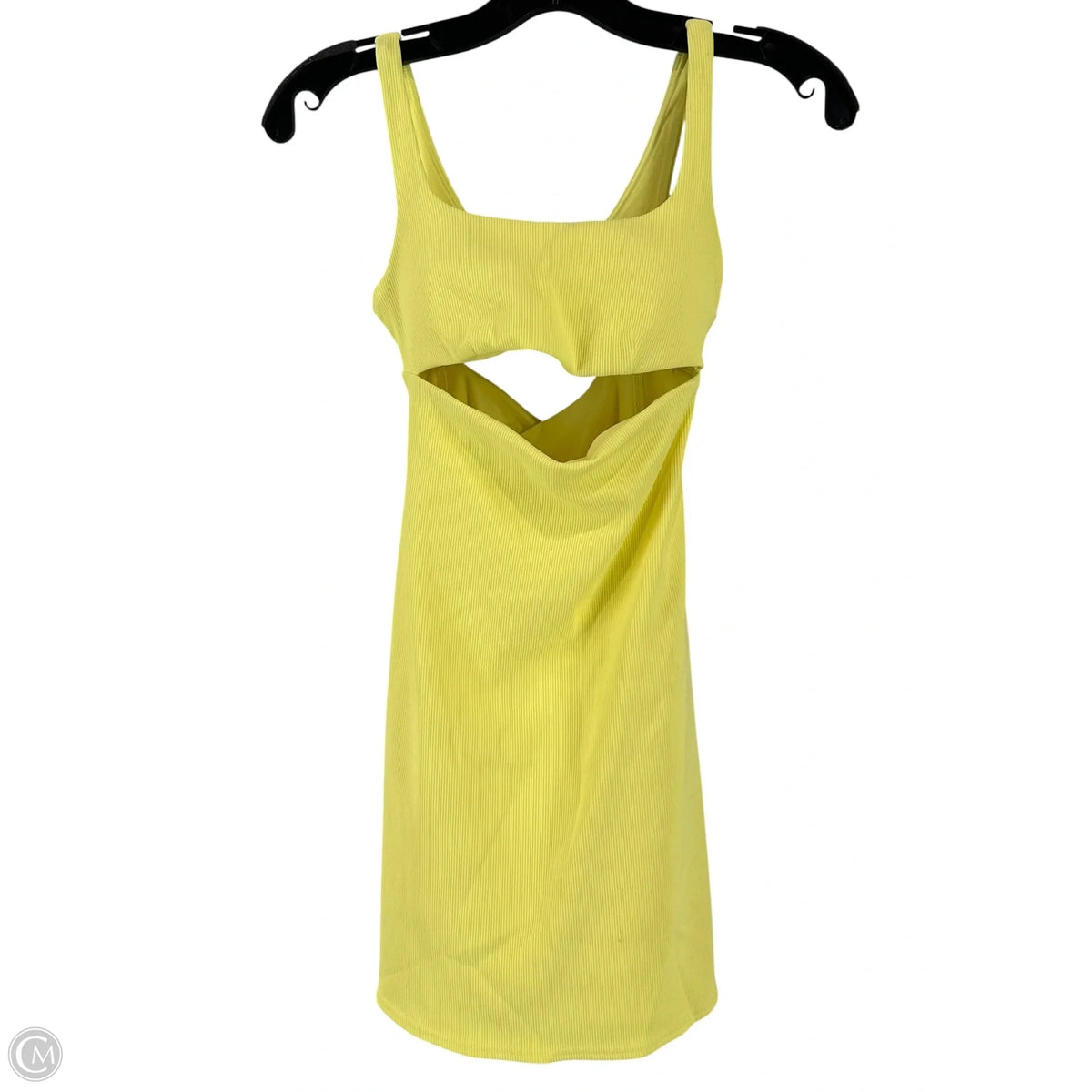 Athletic Dress By Alo In Yellow, Size: Xs