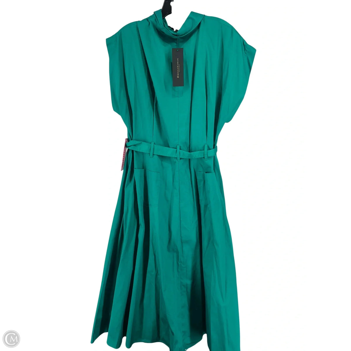 Dress Party Long By Donna Karan In Green, Size: 16