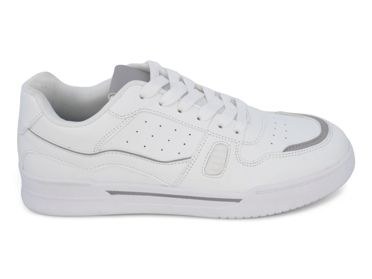 Women`s Gray & White Lexi Sneaker