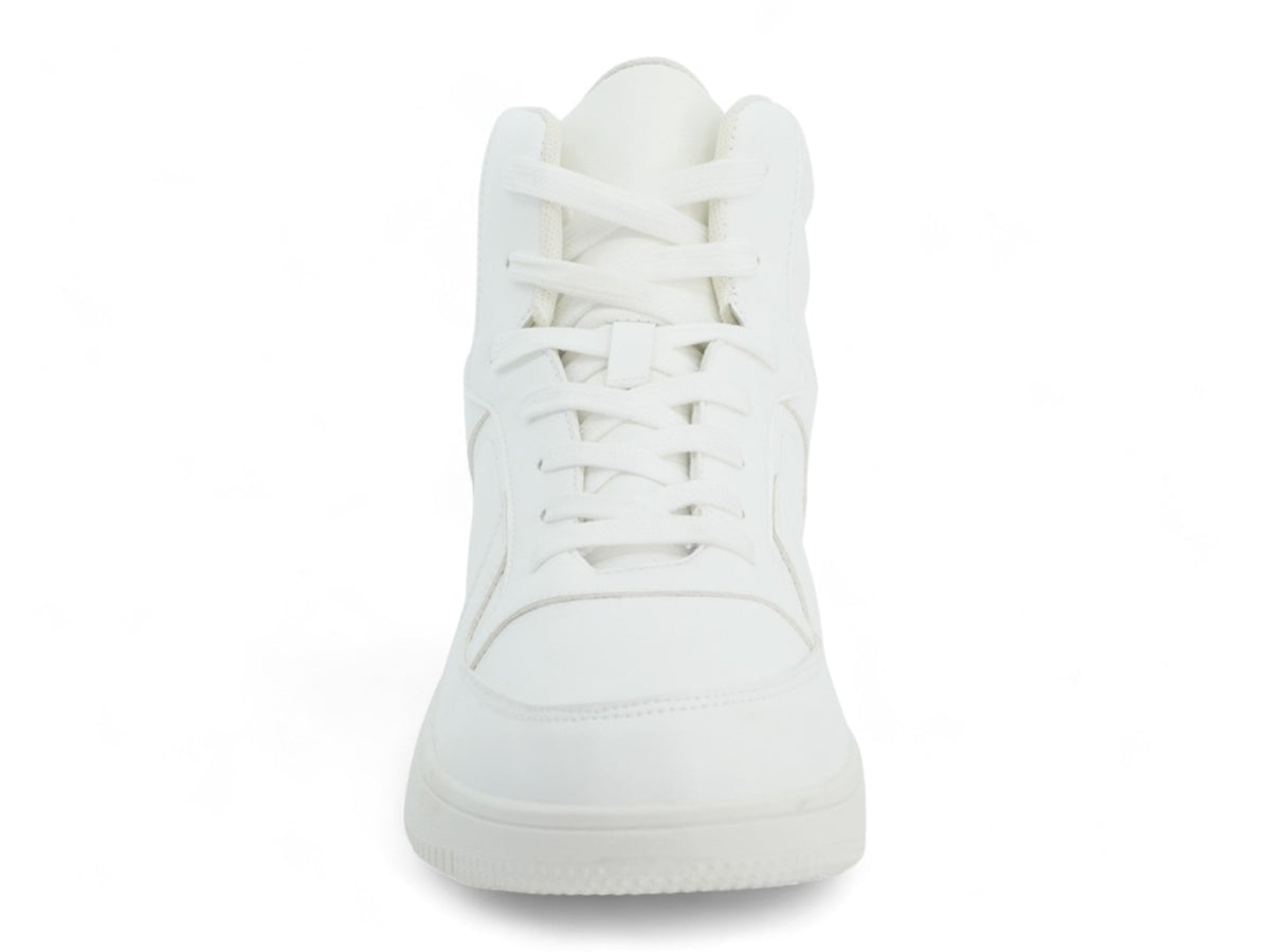 Men`s Triple White High Top Sneaker